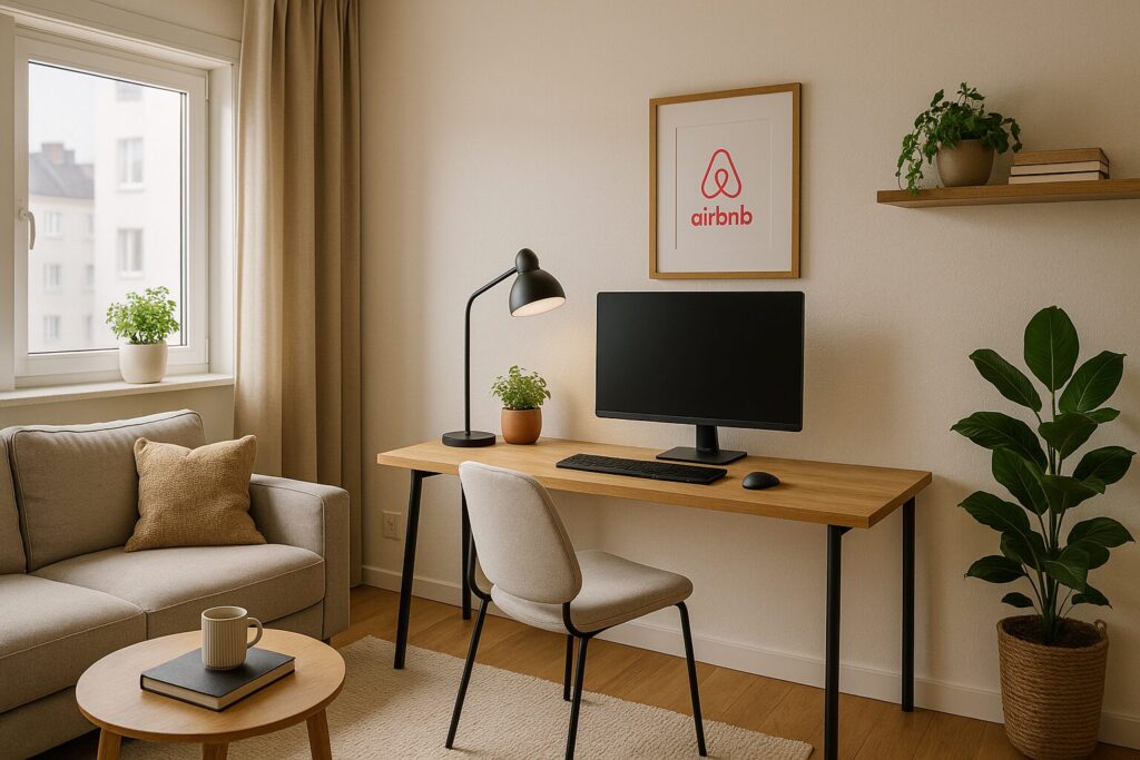 How to Save Money as a Digital Nomad in the US in 2025 3 Ideal Airbnb accommodation setup for digital nomads
