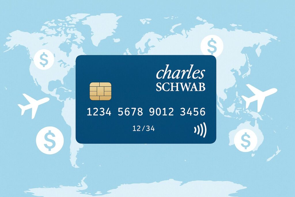 Best International Bank Accounts for U.S. Digital Nomads in 2025 (Low Fees, Global Access) 2 Charles Schwab card ideal for global travelers