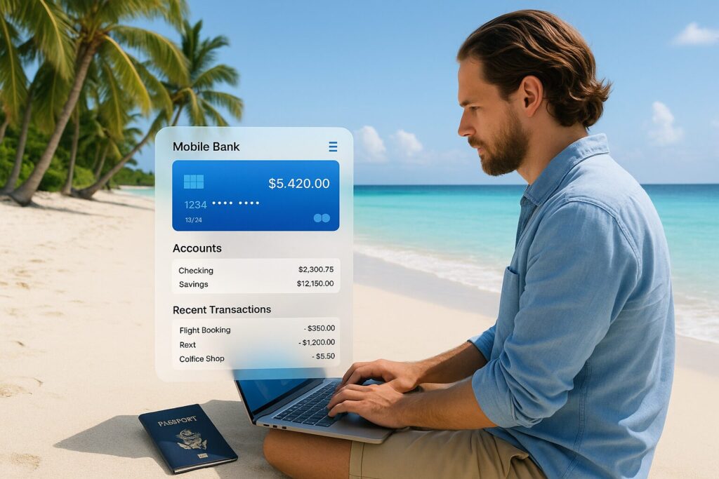 Best International Bank Accounts for U.S. Digital Nomads in 2025 (Low Fees, Global Access) 6 Digital Nomad Banking Cafe
