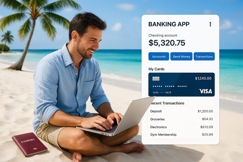 Best international bank accounts for U.S. digital nomads with low fees and global access in 2025