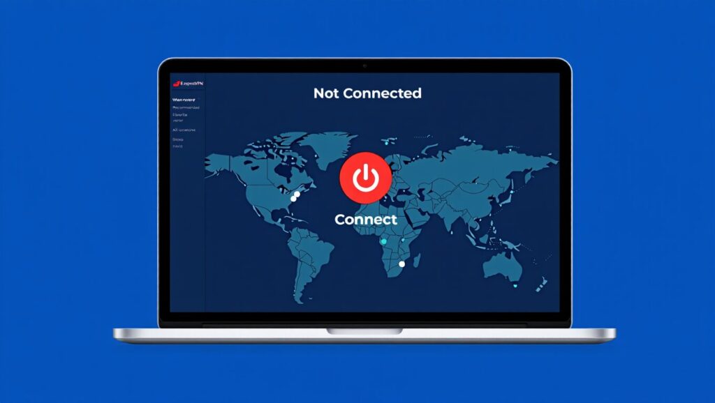 Best VPNs for Secure Online Banking for Digital Nomads (2025 Guide) 4 expressvpn interface