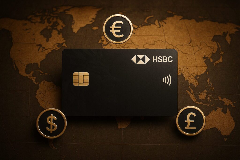 Best International Bank Accounts for U.S. Digital Nomads in 2025 (Low Fees, Global Access) 5 HSBC international bank account supporting multi-currency access.