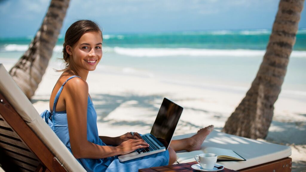 Best VPNs for Secure Online Banking for Digital Nomads (2025 Guide) 8 relaxed digital nomad 1