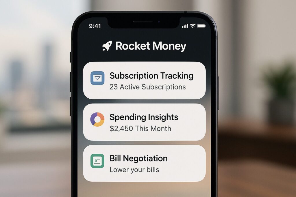 Best Budgeting Apps for Digital Nomads in 2025 6 rocket money app features-dashboard 2025