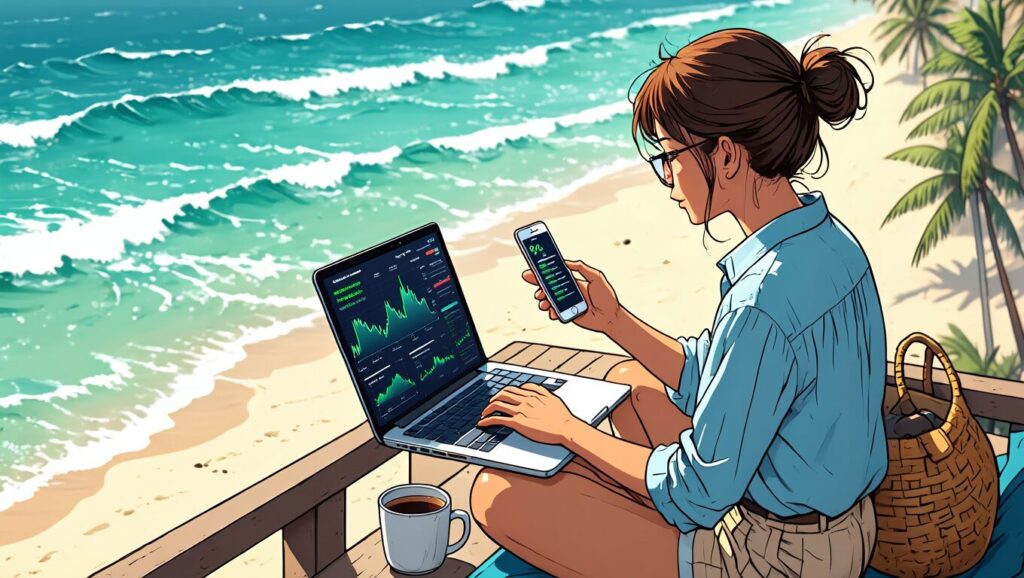 Top Crypto Platforms for US Digital Nomads (2025) + Safe Investing Tips 7 Earning passive income from staking crypto while traveling