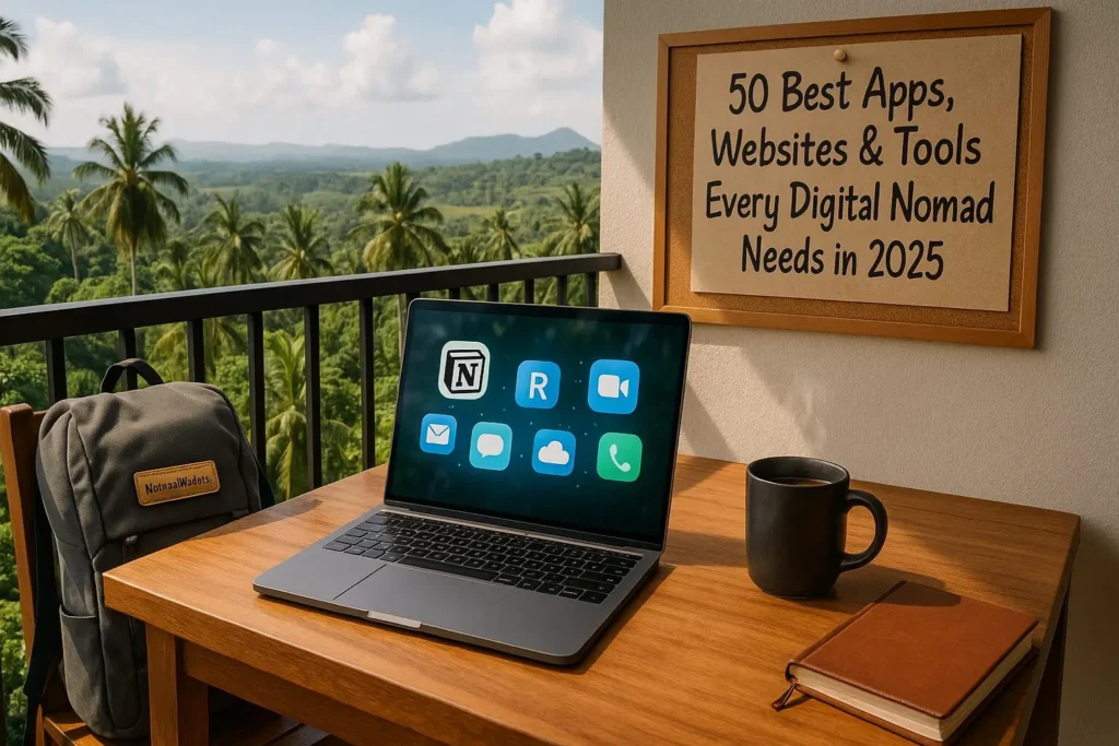 50 Best Apps for Digital Nomads 2025