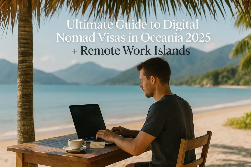 Ultimate Guide to Digital Nomad Visas in Oceania 2025 + Remote Work Islands 10 Digital Nomad Visas in Oceania 2025