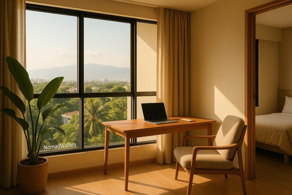 How Much Do You Need to Live as a Digital Nomad in Thailand 2025? 2 Cozy apartment for digital nomads in Chiang Mai with affordable rent in 2025