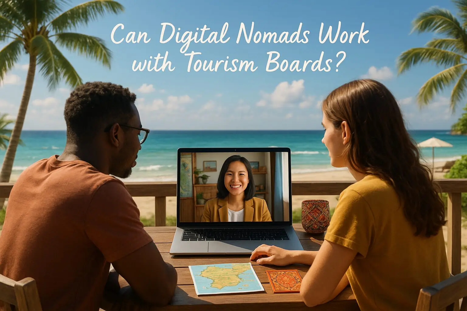 digital nomads work with tourism boards