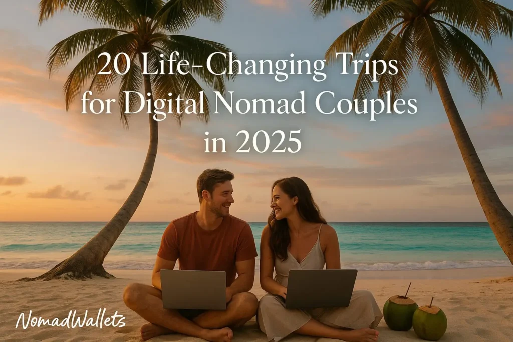 life-changing trips for digital nomad couples