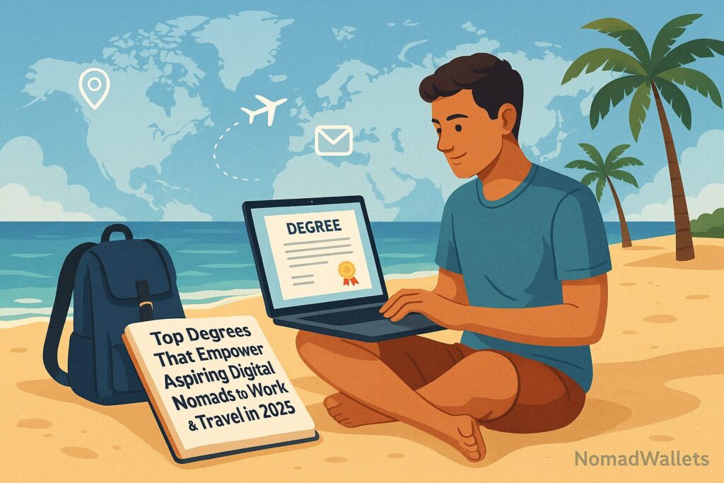 Top Degrees for Aspiring Digital Nomads to Work and Travel the World in 2025 1 Degrees for Aspiring Digital Nomads