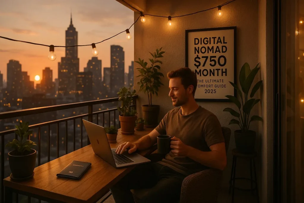 digital nomad $750 month
