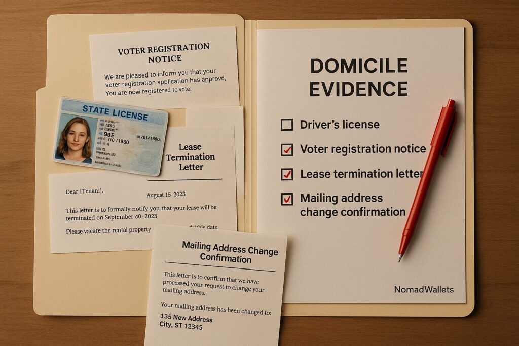 Why Hiring a Proven Digital Nomad Tax Accountant Is the Smart Move in 2025 7 State residency ties documentation pack with domicile evidence checklist.
