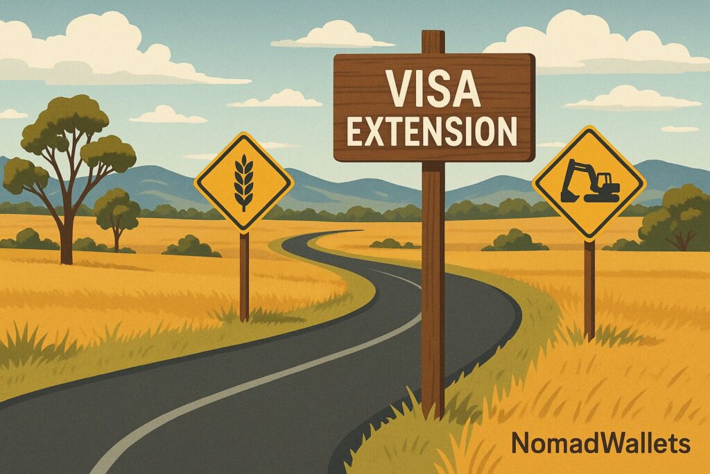 Pathway to visa extensions for nomads in Australia.