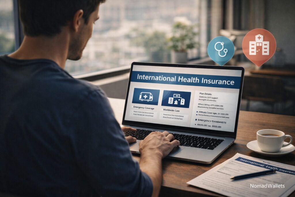Healthcare planning for digital nomads with international health insurance