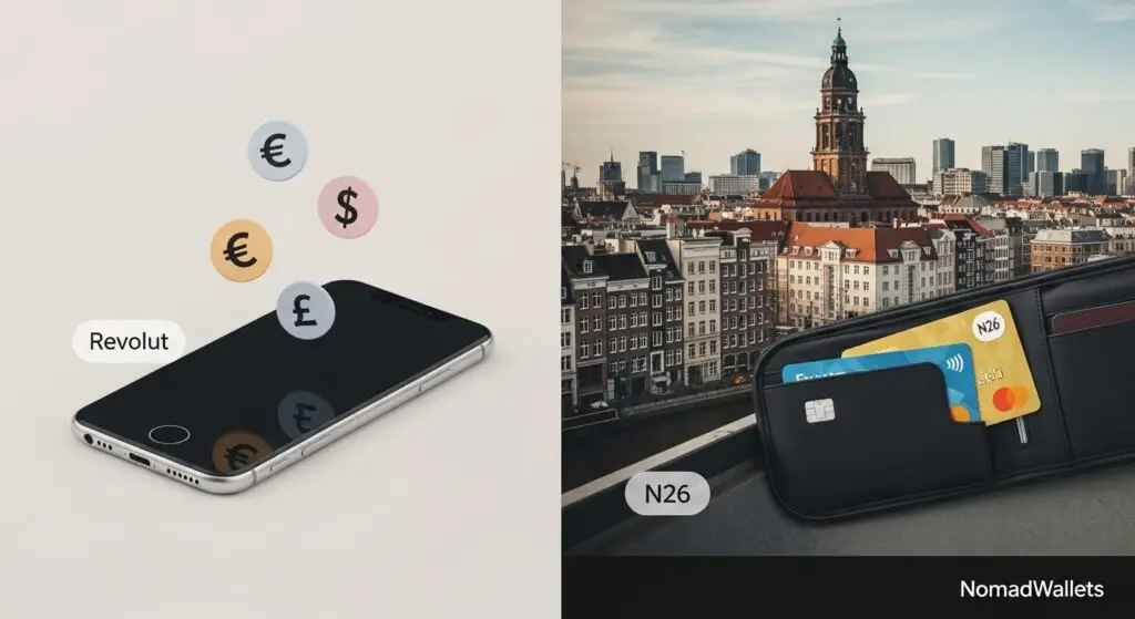 Best mobile banks for EU travelers: Revolut and N26