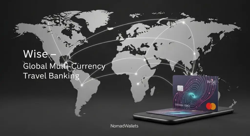 Wise multi-currency account for travelers and international money transfers