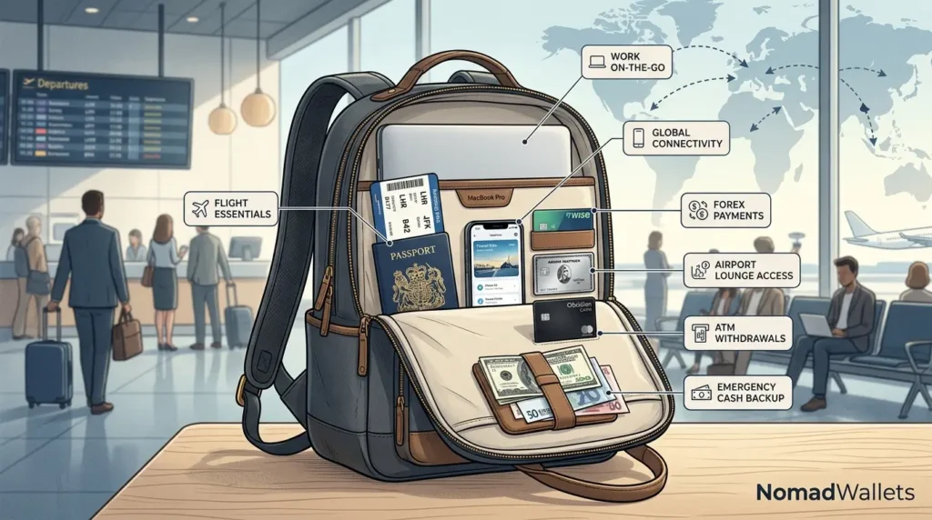Recommended travel card combinations for Indian digital nomads