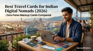 Best Travel Cards for Indians Digital Nomads (2026): Zero Forex Markup Cards Compared
