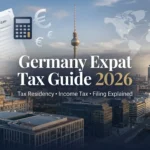 Germany Expat Tax Guide (2026): Tax Residency, Income Tax & Filing Explained 1 Germany Expat Tax Guide 2026 covering tax residency, income tax and filing