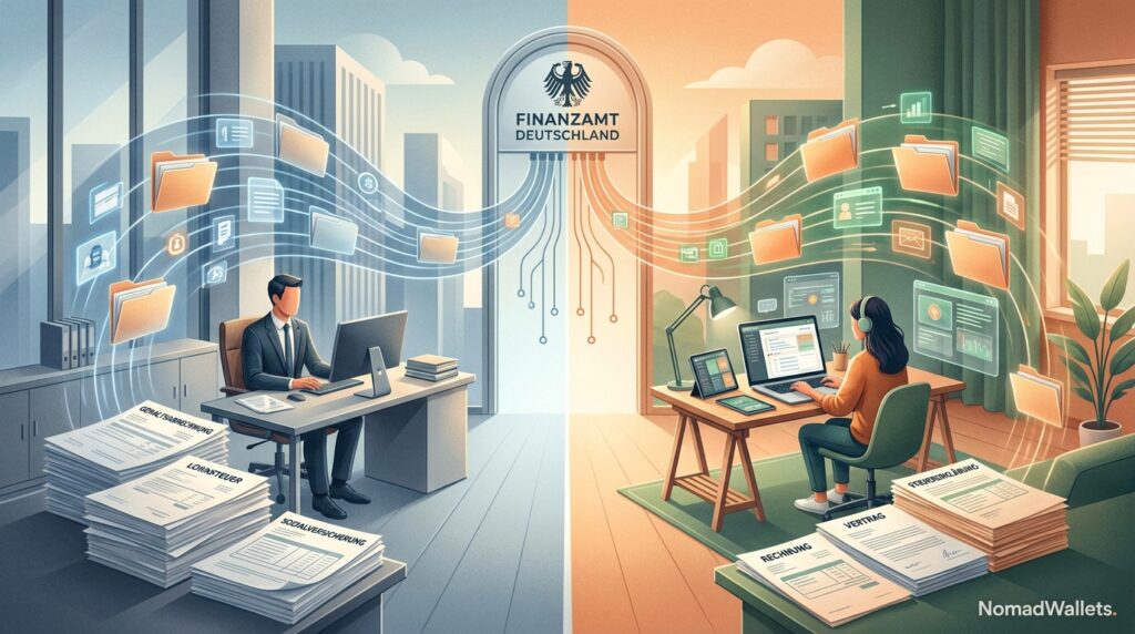 Germany Expat Tax Guide (2026): Tax Residency, Income Tax & Filing Explained 9 Germany freelancer vs employee tax comparison