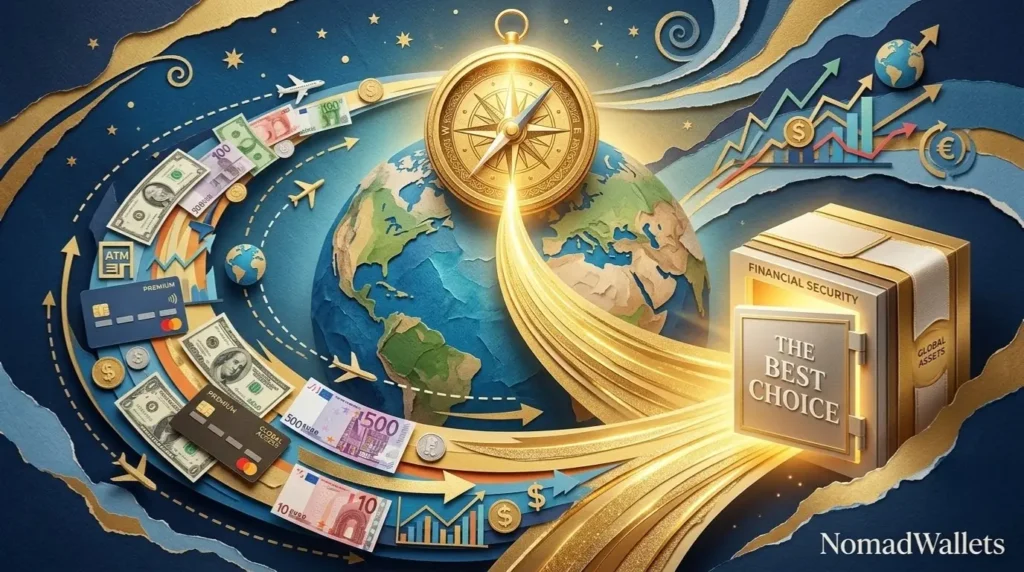 Final comparison and recommendation for the best bank account for digital nomads in 2026.
